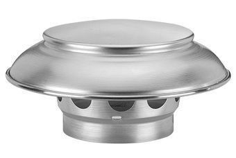 aluminium ontluchtingskap Ø110 mm