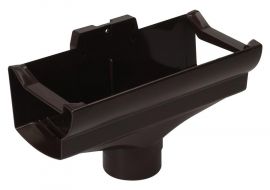 Ovation LG28 PVC-Ti expansie centraaluitloop Ø80 bruin