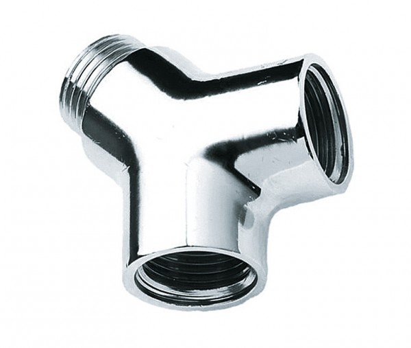 BONFIX Draad messing Y-stuk 1/2″ bu x bi x bu verchroomd