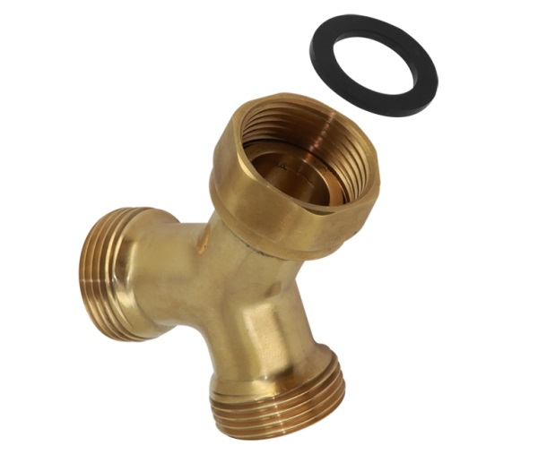 BONFIX Draad messing Y-stuk 3/4″ bu x swifel-moer x bu