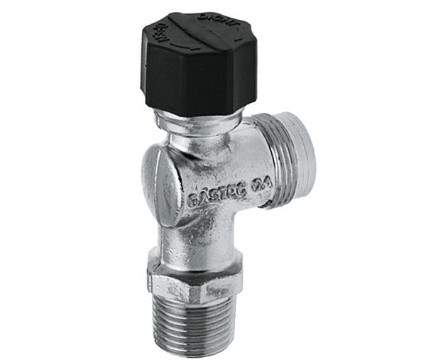 BONFIX Gaskomfoor- / aansluitkraan 1/2″ haaks