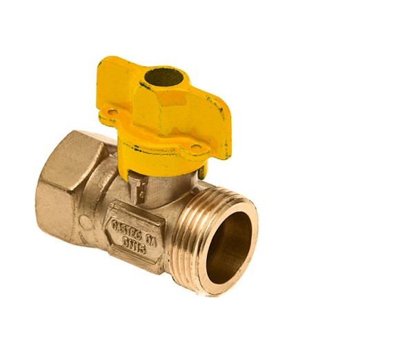 BONFIX Gaskogelkraan draad messing 1/2″ bi. x 3/4″ warteldraad