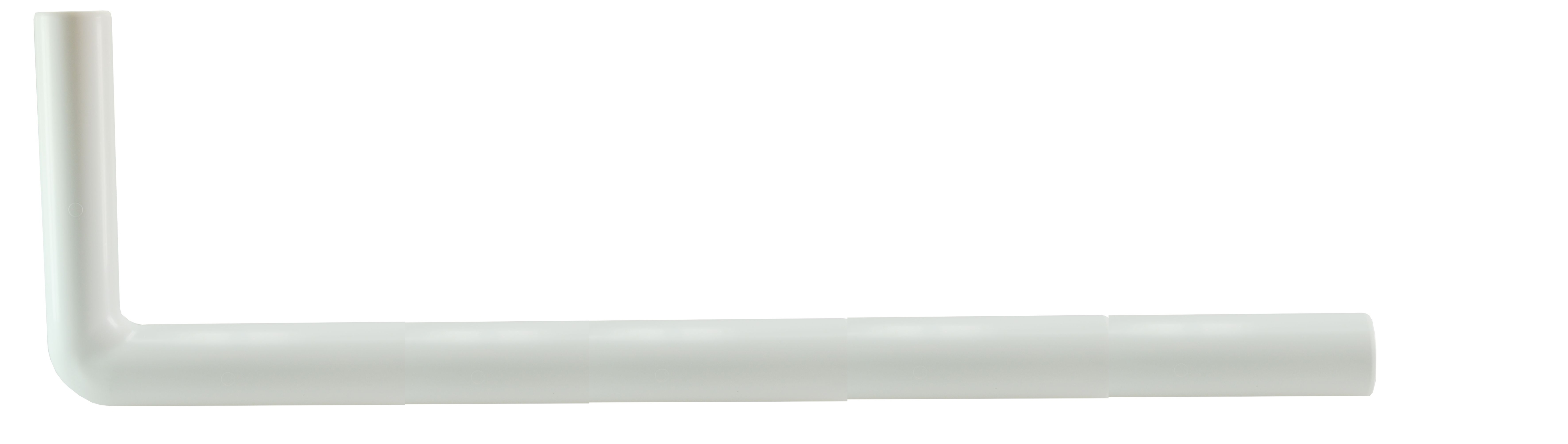 pvc vloerbuis 5/4″x 750 mm wit