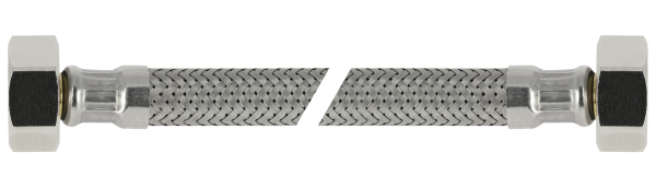 BONFIX RVS flexibele aansluitleiding 35cm 1/2″ bi. x 1/2″ bi.