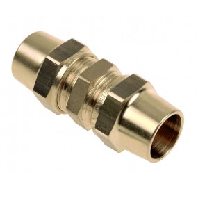 BELGAS Rechte koppeling 18 x 18 mm