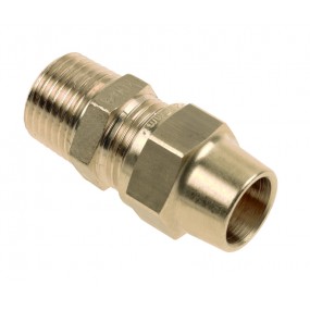 BONFIX BELGAS knel messing puntstuk 3/8″ bu.dr. x 12 mm