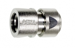 Geka Plus – nikkel – slangaansluiting 3/4 zonder waterstop 703X