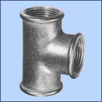zw.T-stuk nr.130 5/4×1/2×5/4