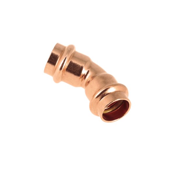 BONFIX V-press aquagas bocht 45° 15 x 15 mm