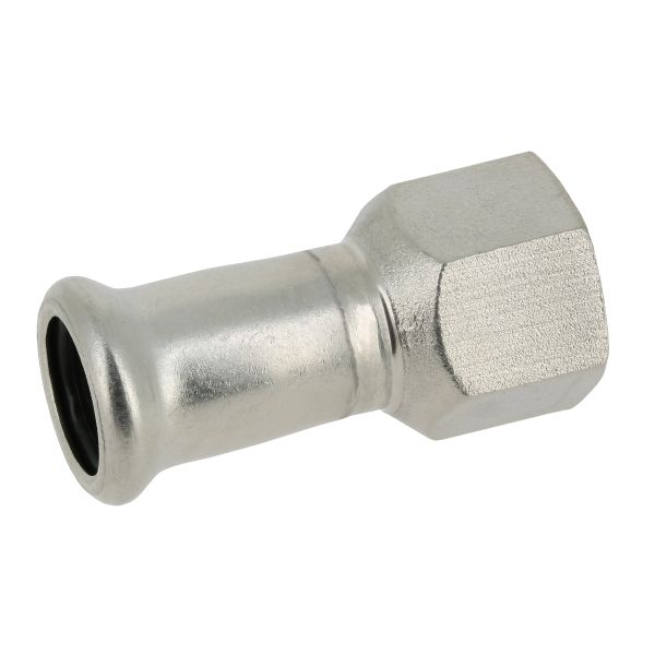 BONFIX M-press RVS-water schroefbus 1/2″ bi.dr. x 15 mm