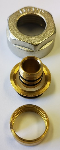 BONFIX TP98 Adaptor (pilaar/knelring/wartel) eurokonus 14 x 2.0
