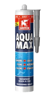 Griffon AquaMax constructielijm GRIJS